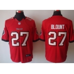 Nike Tampa Bay Buccaneers #27 LeGarrette Blount Red Limited Jersey