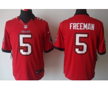 Nike Tampa Bay Buccaneers #5 Josh Freeman Red Limited Jersey