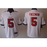 Nike Tampa Bay Buccaneers #5 Josh Freeman White Limited Jersey