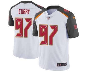 Nike Tampa Bay Buccaneers #97 Vinny Curry White Men's Stitched NFL Vapor Untouchable Limited Jersey