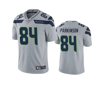 Men's Seattle Seahawks #84 Colby Parkinson Gray Vapor Untouchable Limited Stitched Jersey