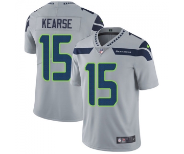 Nike Seattle Seahawks #15 Jermaine Kearse Grey Alternate Men's Stitched NFL Vapor Untouchable Limited Jersey