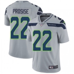 Nike Seattle Seahawks #22 C. J. Prosise Grey Alternate Men's Stitched NFL Vapor Untouchable Limited Jersey