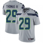 Nike Seattle Seahawks #29 Earl Thomas III Grey Alternate Men's Stitched NFL Vapor Untouchable Limited Jersey