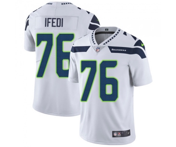 Nike Seattle Seahawks #76 Germain Ifedi White Men's Stitched NFL Vapor Untouchable Limited Jersey