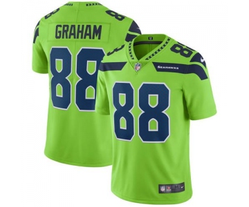 Nike Seattle Seahawks #88 Jimmy Graham Green Men's Stitched NFL Limited Rush Jersey