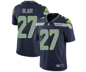 Seahawks #27 Marquise Blair Steel Blue Team Color Men's Stitched Football Vapor Untouchable Limited Jersey