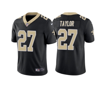 Men's New Orleans Saints #27 Alontae Taylor Black Vapor Limited Stitched Jersey