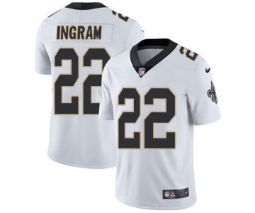 Nike New Orleans Saints #22 Mark Ingram White Men's Stitched NFL Vapor Untouchable Limited Jersey