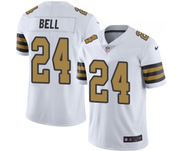 Nike New Orleans Saints #24 Vonn Bell White Men's Stitched NFL Limited Rush Jersey