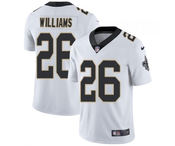 Nike New Orleans Saints #26 P.J. Williams White Men's Stitched NFL Vapor Untouchable Limited Jersey