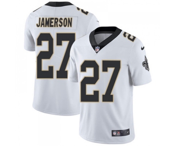 Nike New Orleans Saints #27 Natrell Jamerson White Men's Stitched NFL Vapor Untouchable Limited Jersey