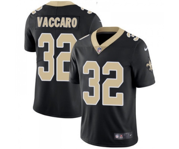 Nike New Orleans Saints #32 Kenny Vaccaro Black Team Color Men's Stitched NFL Vapor Untouchable Limited Jersey