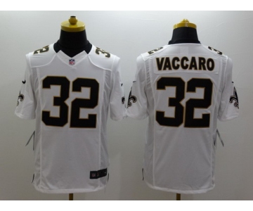 Nike New Orleans Saints #32 Kenny Vaccaro White Limited Jersey