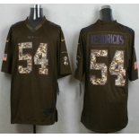 Men's Minnesota Vikings #54 Eric Kendricks Green Salute to Service 2015 NFL Nike Limited Jersey