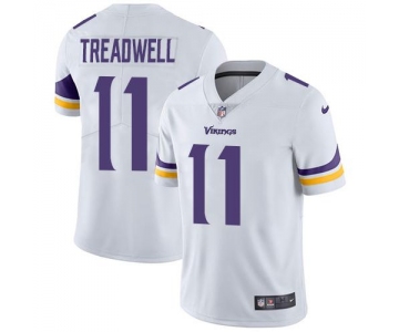 Nike Minnesota Vikings #11 Laquon Treadwell White Men's Stitched NFL Vapor Untouchable Limited Jersey
