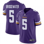 Nike Minnesota Vikings #5 Teddy Bridgewater Purple Team Color Men's Stitched NFL Vapor Untouchable Limited Jersey