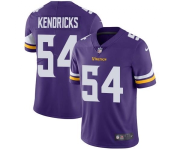 Nike Minnesota Vikings #54 Eric Kendricks Purple Team Color Men's Stitched NFL Vapor Untouchable Limited Jersey