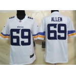 Nike Minnesota Vikings #69 Jared Allen 2013 White Limited Jersey
