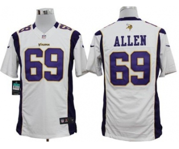 Nike Minnesota Vikings #69 Jared Allen White Limited Jersey