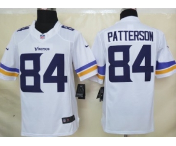 Nike Minnesota Vikings #84 Cordarrelle Patterson 2013 White Limited Jersey