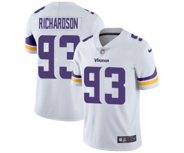 Nike Minnesota Vikings #93 Sheldon Richardson White Men's Stitched NFL Vapor Untouchable Limited Jersey