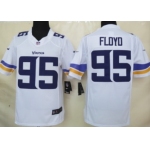 Nike Minnesota Vikings #95 Sharrif Floyd 2013 White Limited Jersey