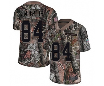 Vikings #84 Irv Smith Jr. Camo Men's Stitched Football Limited Rush Realtree Jersey