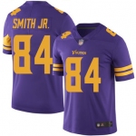 Vikings #84 Irv Smith Jr. Purple Men's Stitched Football Limited Rush Jersey