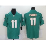 Men's Miami Dolphins #11 DeVante Parker Green 2020 Vapor Untouchable Stitched NFL Nike Limited Jersey