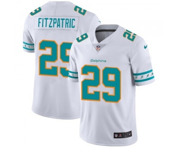 Miami Dolphins #29 Minkah Fitzpatrick Nike White Team Logo Vapor Limited NFL Jersey