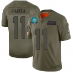 Nike Dolphins #11 DeVante Parker Camo Men's Stitched NFL Limited 2019 Salute To Service Jersey