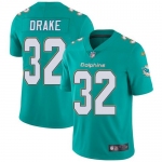 Nike Dolphins 32 Kenyan Drake Aqua Vapor Untouchable Limited Jersey