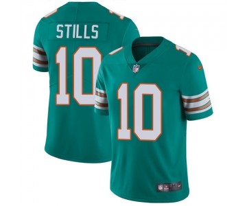 Nike Miami Dolphins #10 Kenny Stills Aqua Green Alternate Men's Stitched NFL Vapor Untouchable Limited Jersey