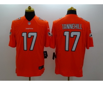 Nike Miami Dolphins #17 Ryan Tannehill 2013 Orange Limited Jersey