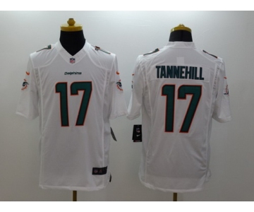 Nike Miami Dolphins #17 Ryan Tannehill 2013 White Limited Jersey