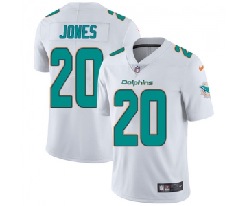 Nike Miami Dolphins #20 Reshad Jones White Men's Stitched NFL Vapor Untouchable Limited Jersey