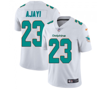 Nike Miami Dolphins #23 Jay Ajayi White Men's Stitched NFL Vapor Untouchable Limited Jersey