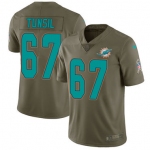 Nike Miami Dolphins #67 Laremy Tunsil Olive Men's Stitched NFL Limited 2017 Salute to Service Jersey