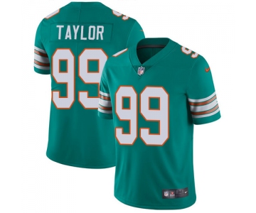 Nike Miami Dolphins #99 Jason Taylor Aqua Green Alternate Men's Stitched NFL Vapor Untouchable Limited Jersey