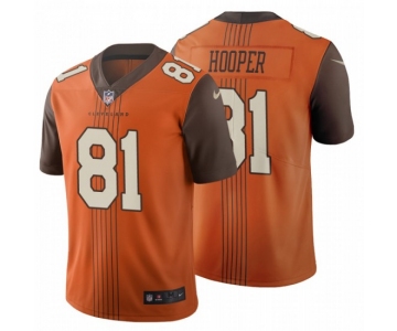 Men's Cleveland Browns #81 Austin Hooper City Edition Brown Nike Jersey