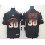 Nike Broncos 30 Phillip Lindsay Black Arch Smoke Vapor Untouchable Limited Jersey