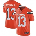 Nike Cleveland Browns 13 Odell Beckham Jr Orange Vapor Untouchable Limited Jersey
