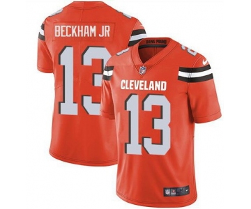 Nike Cleveland Browns 13 Odell Beckham Jr Orange Vapor Untouchable Limited Jersey