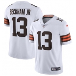 Nike Cleveland Browns #13 Odell Beckham Jr. White 2020 New Vapor Untouchable Limited Jersey