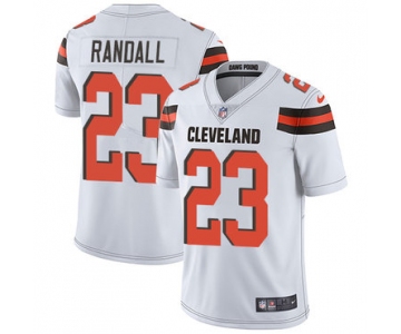 Nike Cleveland Browns #23 Damarious Randall White Men's Stitched NFL Vapor Untouchable Limited Jersey
