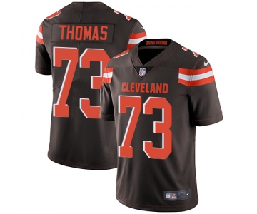 Nike Cleveland Browns #73 Joe Thomas Brown Team Color Men's Stitched NFL Vapor Untouchable Limited Jersey