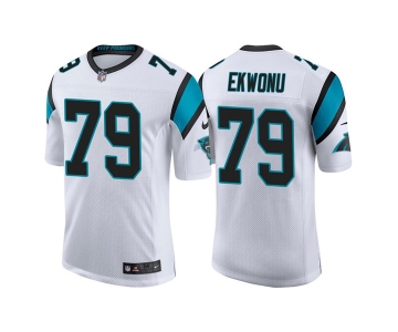 Men's Carolina Panthers #79 Ikem Ekwonu 2022 White Stitched Jersey