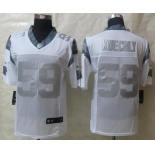 Nike Carolina Panthers #59 Luke Kuechly Platinum White Limited Jersey