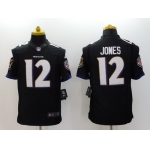 Nike Baltimore Ravens #12 Jacoby Jones 2013 Black Limited Jersey